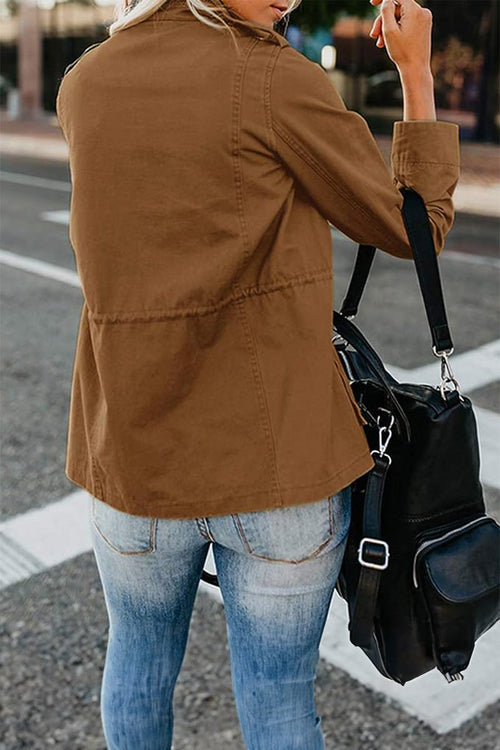 Fashion Cargo Utility Jacket