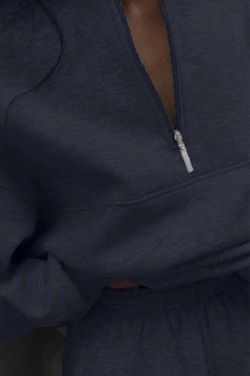 Athleisure at its Finest: Cotton-Blended Two-Piece Tracksuit - Halloween Collection