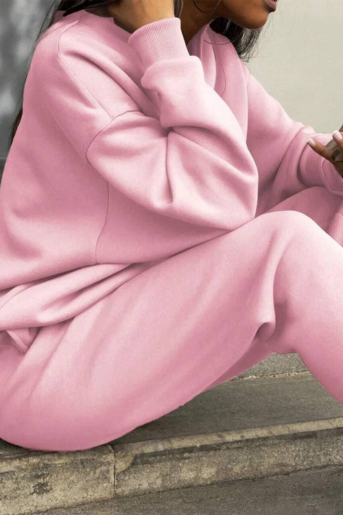 Athleisure at its Finest: Cotton-Blended Two-Piece Tracksuit - Halloween Collection