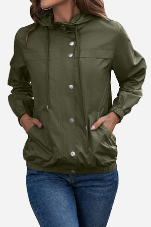 Outdoor Hooded Raincoat and Windbreaker