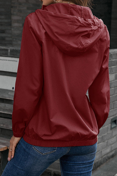 Outdoor Hooded Raincoat and Windbreaker