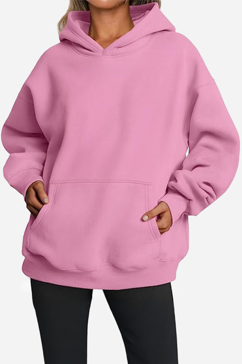 Oversized Fleece-Lined Hoodie