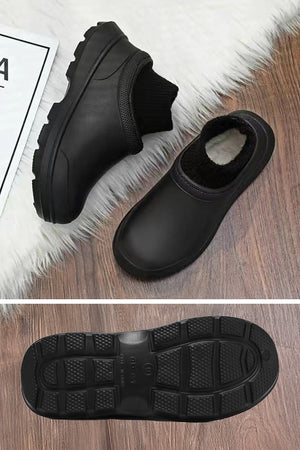 Fleece-Lined Comfort Clogs