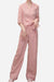 Breathable Cotton-Linen Wrap Top & Wide Leg Set