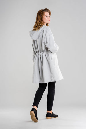 Water Resistant Oversized Hooded Windbreaker Rain Jacket - Halloween Collection