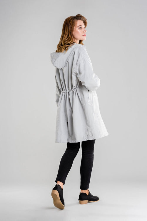 Water Resistant Oversized Hooded Windbreaker Rain Jacket - Halloween Collection