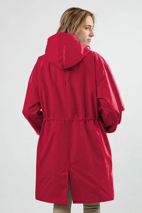 Water Resistant Oversized Hooded Windbreaker Rain Jacket - Halloween Collection
