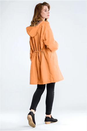 Water Resistant Oversized Hooded Windbreaker Rain Jacket - Halloween Collection