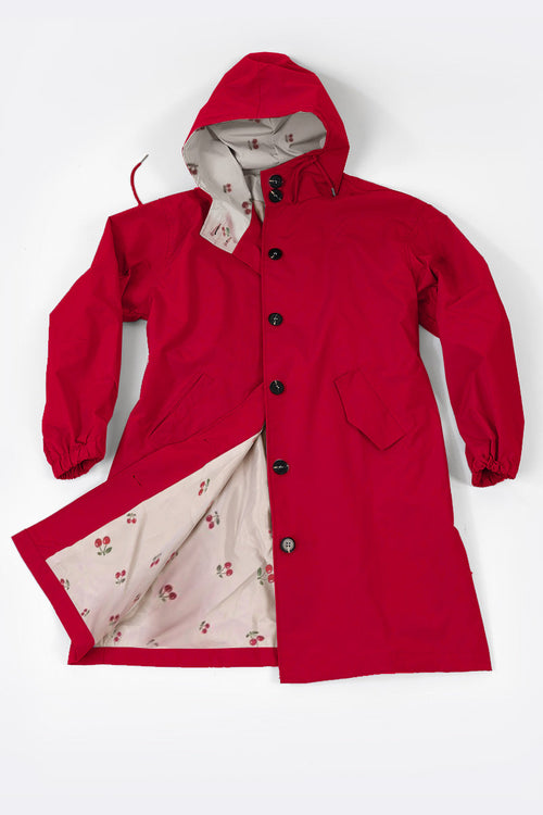 Water Resistant Oversized Hooded Windbreaker Rain Jacket - Halloween Collection