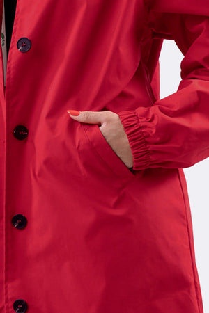 Water Resistant Oversized Hooded Windbreaker Rain Jacket - Halloween Collection