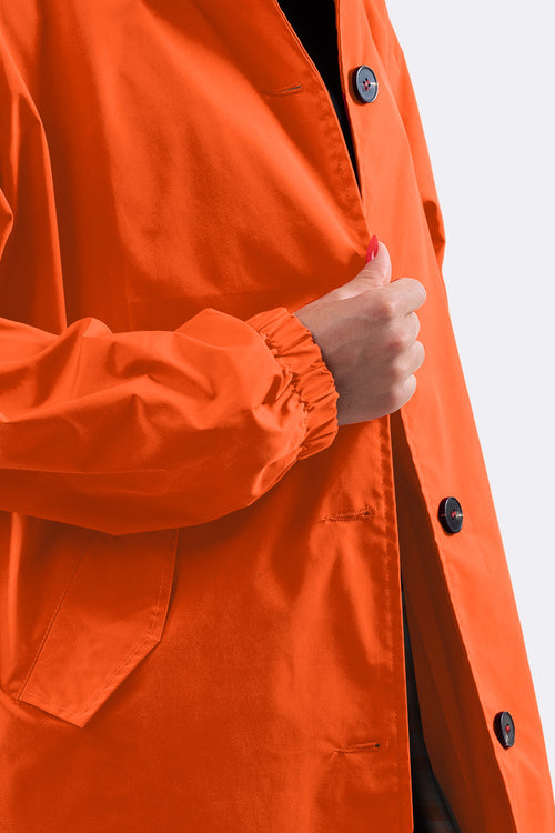 Water Resistant Oversized Hooded Windbreaker Rain Jacket - Halloween Collection