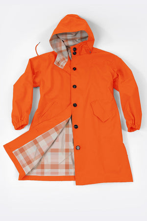 Water Resistant Oversized Hooded Windbreaker Rain Jacket - Halloween Collection