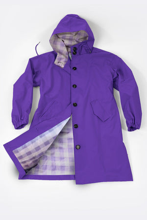 Water Resistant Oversized Hooded Windbreaker Rain Jacket - Halloween Collection