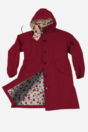 Water Resistant Oversized Hooded Windbreaker Rain Jacket - Halloween Collection