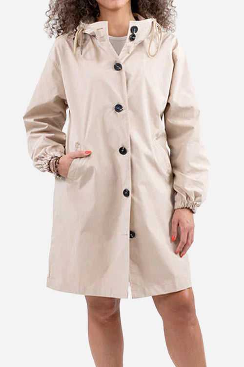 Water Resistant Oversized Hooded Windbreaker Rain Jacket - Halloween Collection