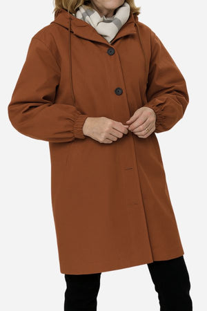 Water Resistant Oversized Hooded Windbreaker Rain Jacket - Halloween Collection