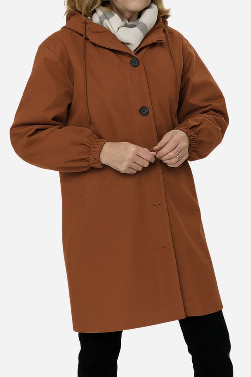 Water Resistant Oversized Hooded Windbreaker Rain Jacket - Halloween Collection