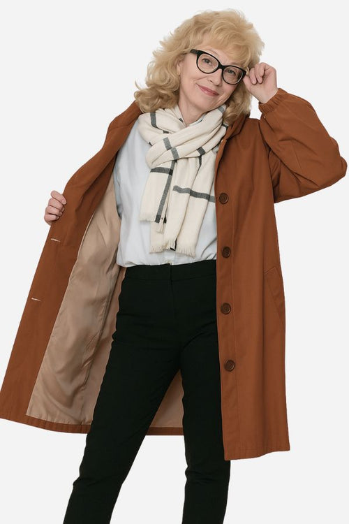 Water Resistant Oversized Hooded Windbreaker Rain Jacket - Halloween Collection