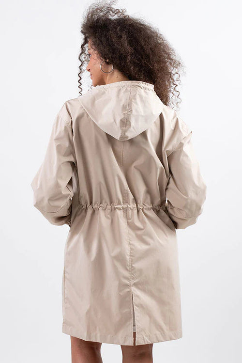 Water Resistant Oversized Hooded Windbreaker Rain Jacket - Halloween Collection