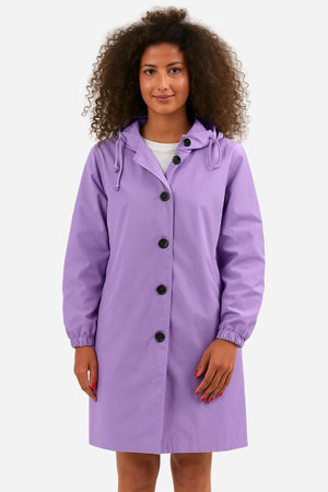Water Resistant Oversized Hooded Windbreaker Rain Jacket - Halloween Collection