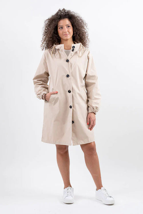 Water Resistant Oversized Hooded Windbreaker Rain Jacket - Halloween Collection