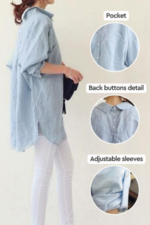 The Oversized Linen Shirt