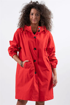 The Rain Couture Windbreaker-Trendy, Oversized, and Water-Resistant