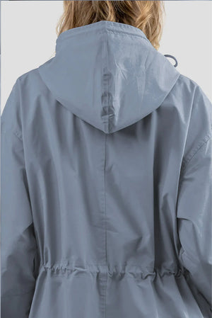 The Rain Couture Windbreaker-Trendy, Oversized, and Water-Resistant